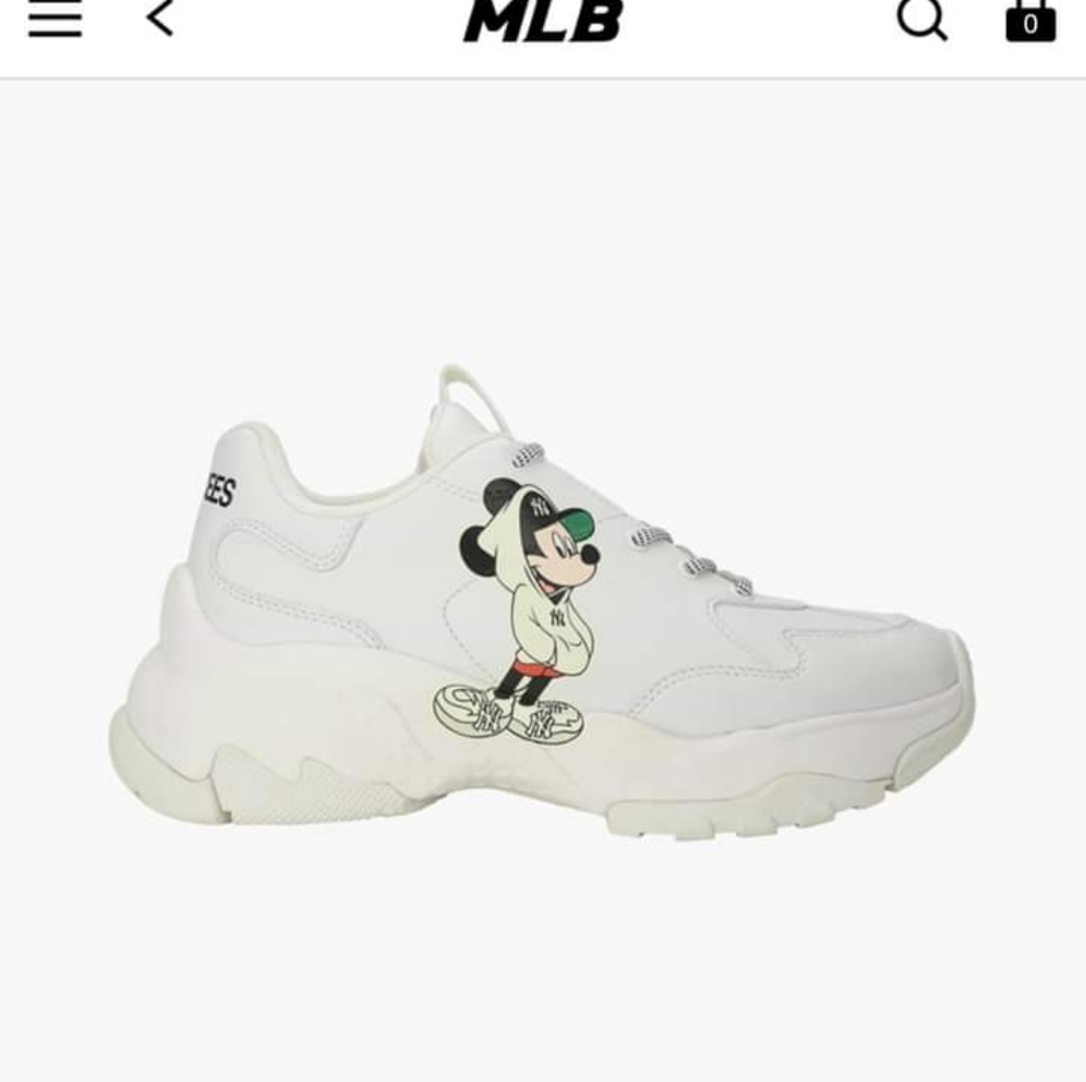 MLB Yankee Mickey authentic